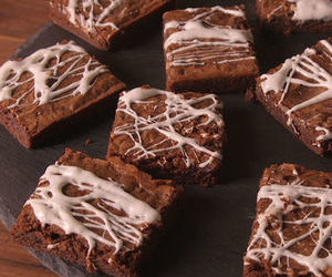 Cobweb Brownies