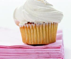 Cupcakes With Vanilla Ice Cream Frosting