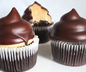 Chocolate Peanut Butter Cupcakes