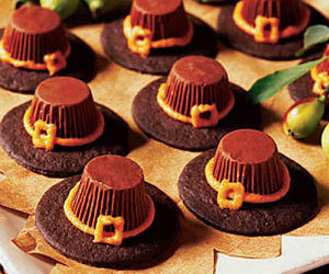 Pilgrim Hat Cookies