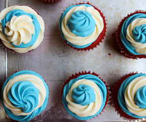 Ice Cream Filled July 4th Cupcakes Recipe