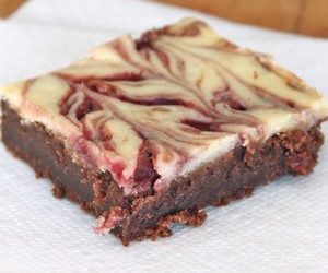 Gluten-Free Raspberry Cheesecake Brownies