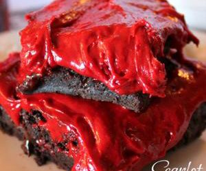 Scarlet Brownies!