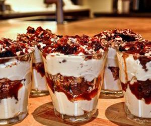 Brownie-Brown Sugar Parfait