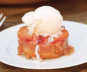 Plum Upside-Down Cakes