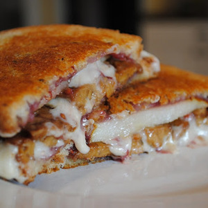 Raspberry-Pear Grilled Cheese Sandwich recipes