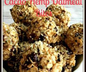 Cacao Hemp Oatmeal Bites