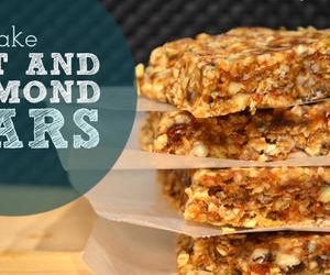 No-Bake Oat and Almond Bars (Vegan & R