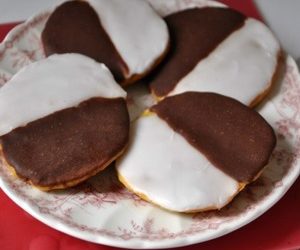 Pumpkin Black and White Cookies Recipe