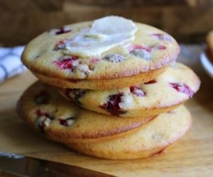 Cranberry-Corn Toaster Cakes Recipe