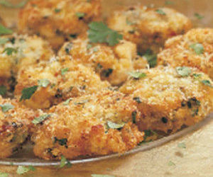 Curried Scallop Cakes