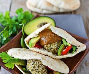 Hemp Falafel with Sunflower Seed Dip