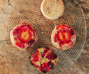 Plum Quinoa Cakes