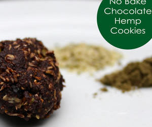 No Bake Chocolate Hemp Cookies