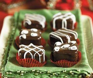 Chocolate-Raspberry Petits Fours