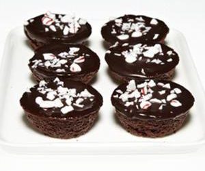 Mint Brownie Bites