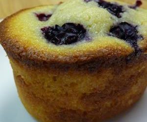 Deliciously Lemony Blueberry Friands