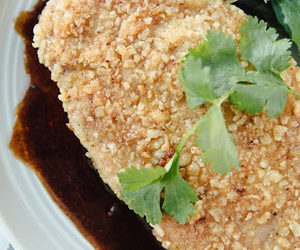 Pork Schnitzel with Crispy Rice Coating recipes