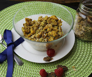 Paleo Granola with Turmeric and Hemp Hearts recipes