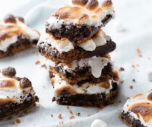 Layered S’mores Brownies