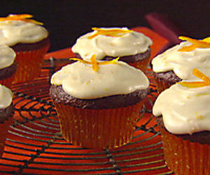 Chocolate Orange Cupcakes with Limoncello Frosting