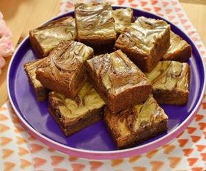 Sunny’s Sour Cream Swirl Brownies