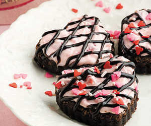 Be Mine Cherry Brownies