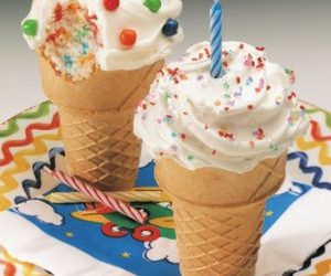 Ice Cream Cone Cakes Recipe