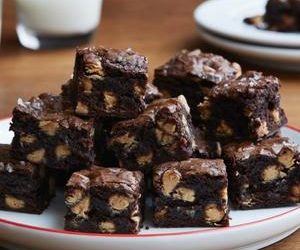 Peanut Butter Espresso Brownies