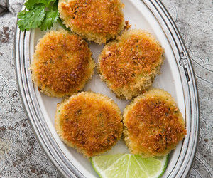 Crab Cakes with Ginger and Lime