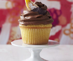 Cardamom Orange Cupcakes With Chocolate Sour Cream Frosting