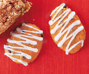 Iced Carrot Cookies