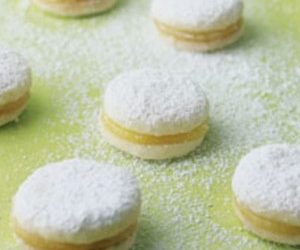 Petite Lemon Curd Cookies