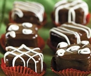 Chocolate-Raspberry Petits Fours recipes