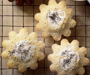 Cream Cheese and Poppy Seed Cakes