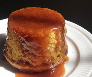 Sticky Pumpkin Cake With Hard Cider Caramel Recipe