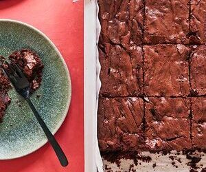 Courgette brownies