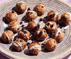 High-Protein Lemon-Blueberry Energy Balls