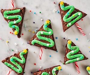 Christmas Tree Brownies